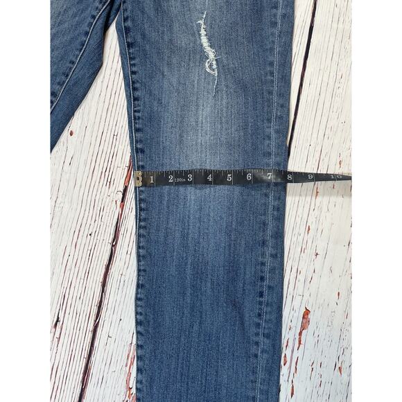 Kut from the Kloth Jeans Womens Sz 4 Catherine Ankle Straight Leg Medium Wash - Picture 8 of 13